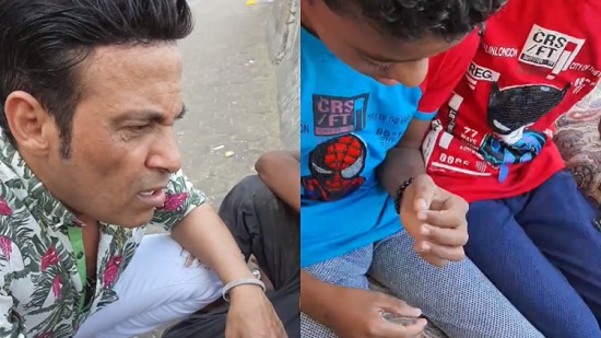 فيديو.. سعد الصغير: إنقاذي طفلين مشردين لم يكن من اجل 