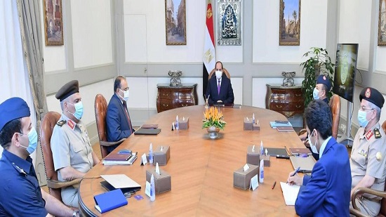  الرئيس السيسي يتابع مشروع مستقبل مصر الذي يقع ضمن نطاق المشروع العملاق 