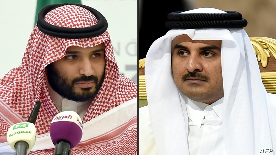 رسالة خطية من أمير قطر للأمير محمد بن سلمان 
