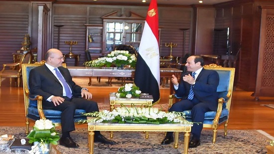 الرئيس العراقي:  الرئيس عبد الفتاح السيسي محب للعراق