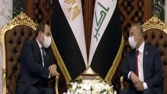 السيسي يصل العراق للمشاركة في مؤتمر «بغداد للتعاون والشراكة» (بث مباشر)
