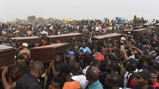  مقتل 36 مسيحيا على يد اسلاميون الفولانى بنيجيريا 