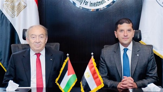 رئيس هيئة الاستثمار يلتقي وزير الاقتصاد الفلسطيني