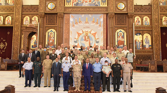 القوات المسلحة تنظم زيارة لوفد من الملحقين العسكريين ‏بمصر للعاصمة الإدارية