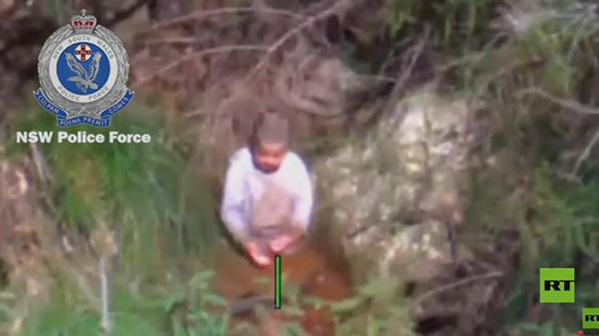 فيديو .. العثور على الطفل اللبناني بعد 3 أيام من اختفائه في غابة أسترالية