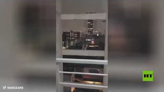 فيديو .. انفجارات في العاصمة المكسيكية أثناء حدوث زلزال