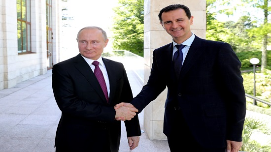  بشار الأسد من موسكو