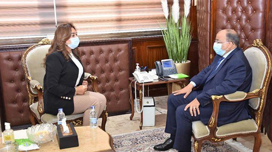 وزير التنمية المحلية يتابع مع محافظ دمياط الموقف التنفيذي لمشروعات تطوير الريف المصري 