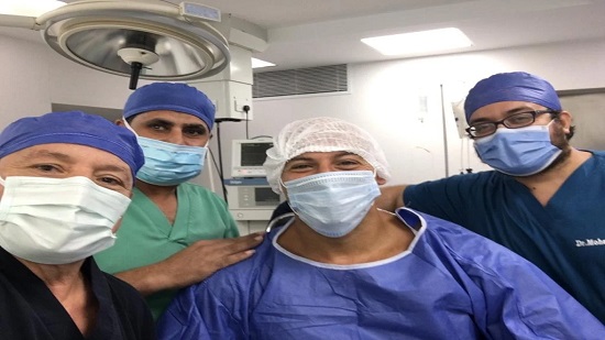  أحمد التهامى يخضع لعملية جراحية