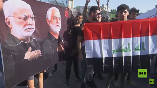مظاهرات في العراق بسبب الانتخابات البرلمانية 