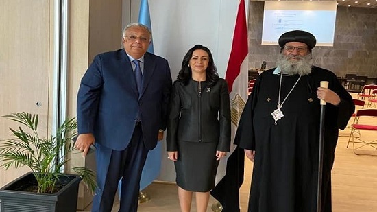  مايا مرسي: تشيد بدور الكنيسة الأرثوذكسية في دعم المرأة المصرية
