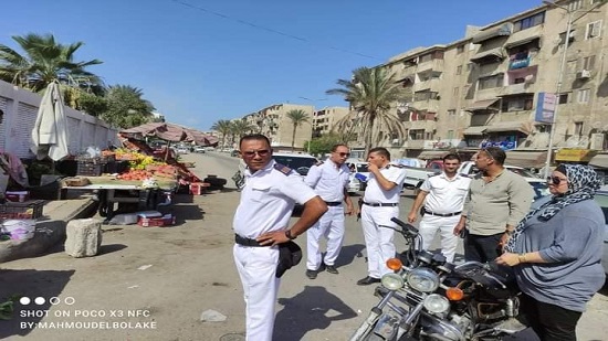  الغضبان : استمرار أعمال إزالة الاشغالات والتعديات بأحياء بورسعيد 