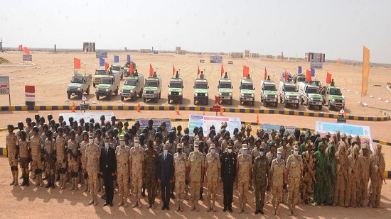 ختام فعاليات التدريب المصرى السودانى المشترك