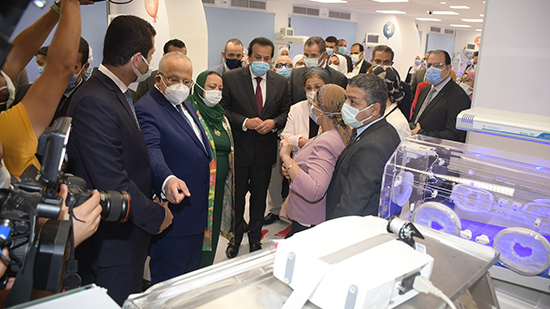 بالصور.. افتتاح أحدث عمليات تطوير مسستشفى أبو الريش 