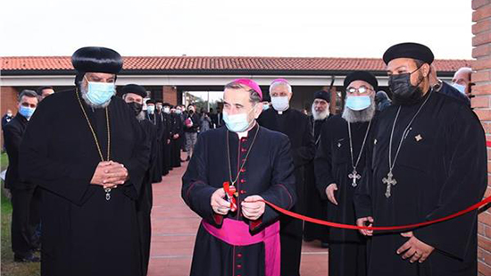 افتتاح معرض الكنيسة القبطية الأرثوذكسية بميلانو