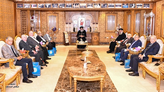البابا يستقبل أعضاء المجلس الملي