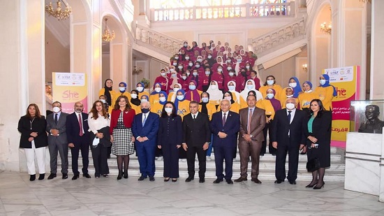  وزيرة الهجرة تشارك في ختام فعاليات برنامج التعليم الفني 