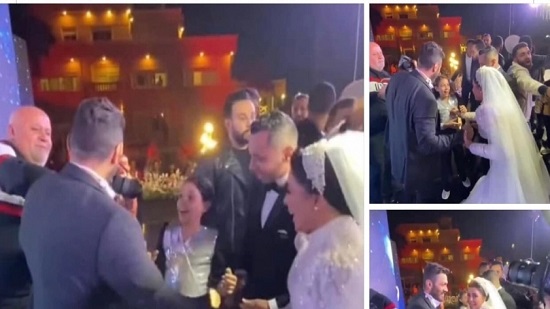  البلوجر آية مكرم على منتقدي مشهد تامر حسني في زفافها 