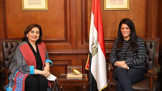 المشاط لمسؤول بالأمم المتحدة: مصر أول دولة في أفريقيا والشرق الأوسط تطلق منصة بين القطاعين الحكومي والخاص لتمكين المرأة