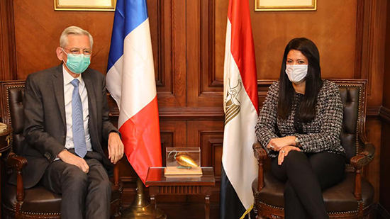 وزيرة التعاون الدولي تستقبل السفير الفرنسي الجديد بالقاهرة