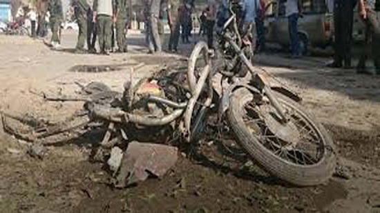 انفجار دراجة بخارية مفخخة في العراق وسقوط قتلى وجرحى 