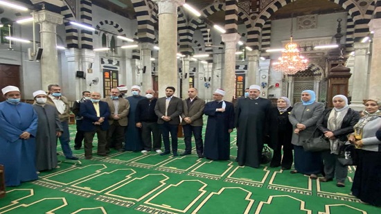  النائب ابانوب عزيز يتابع معاينة مسجد الخازندارة بعد تقديم طلب بشأن ترميمه