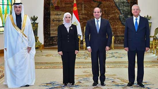 السيسي لرئيسة النواب البحريني: موقف مصر ثابت تجاه الحفاظ على أمن الخليج