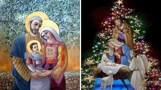 ميلاد المسيح بين الشرق والغرب