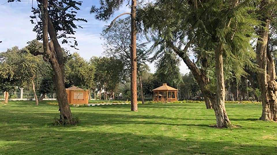 وزارة الرى تواصل تطوير الحدائق التابعة لها بالقناطر الخيرية .. وافتتاح حديقة خلال ايام 