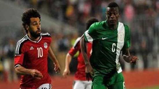 منتخب مصر ضد نيجيريا 