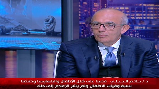 الدكتور حاتم الجبلي، وزير الصحة الأسبق 