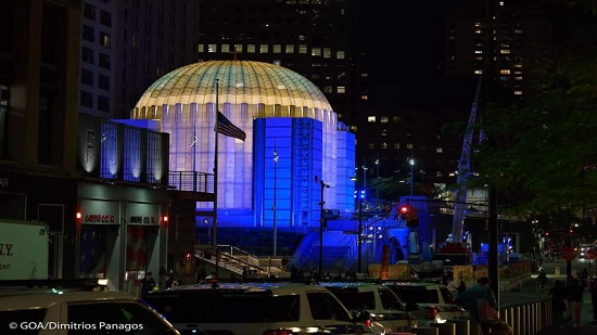 دمرت في ١١ سبتمبر  وتعد رمز الايمان في مركز التجارة العالمي 