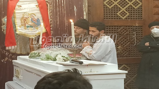 والد مينا عبد السيد يلقى كلمة مؤثرة أثناء جنازته ويكشف عن اسرار فى حياته 