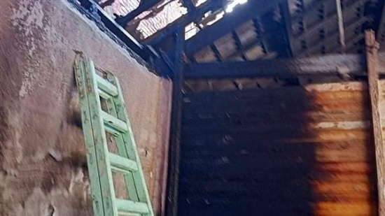  نيابة اللبان تواصل التحقيق فى حريق كنيسة الدير 