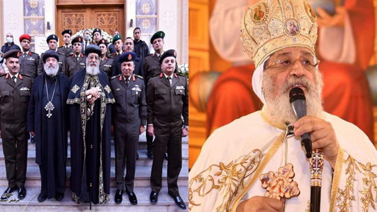  البابا تواضروس يدشن كنيسة العذراء ومريم المصرية بأهالينا 2