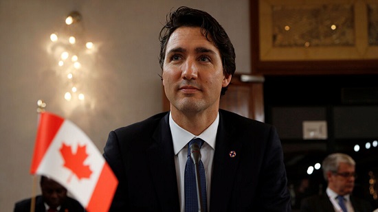 جاستن ترودو، رئيس الوزراء الكندى،