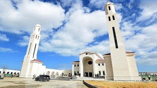  أول صورة للكنيسة القبطية بالعلمين الجديده ضمن مدن الجيل الرابع