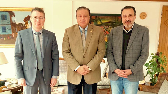 لقاءات لمدير البيت الروسى ومسئولين مصريين لتعزيز التعاون المشترك