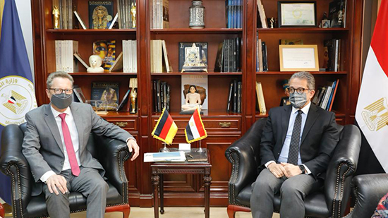  وزير السياحة يستقبل سفير ألمانيا لبحث سُبل التعاون المشترك بين البلدين