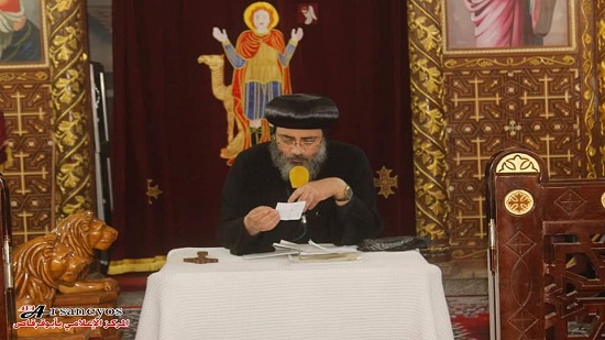  الأنبا فيلوباتير يترأس الاجتماع الشهري لكهنة إيبارشية أبوقرقاص