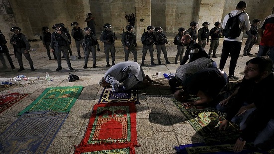 مصر تدين اقتحام القوات الإسرائيلية للمسجد الأقصى 