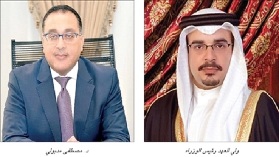 اتصال هاتفي بين رئيس الوزراء ونظيره البحريني لبحث مجالات التعاون المشترك