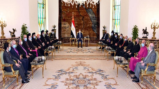 رئيس الأسقفية: الرئيس السيسي رجل التنوع الديني والسلام الاجتماعي