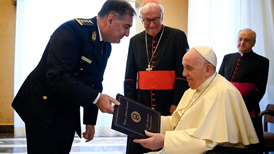 البابا فرنسيس يستقبل المشاركين في المؤتمر الدولي لمجموعة سانتا مارتا