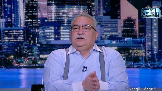 الاعلامي والمفكر والكاتب الصحفي ابراهيم عيسى