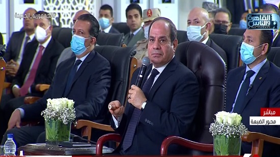 فيديو .. الرئيس السيسي : الجيش المصري لم يحارب الارهاب فقط ولكن حارب التخلف والتردي وعدم القدرة للدولة جنبا إلى جنب مع المستثمرين