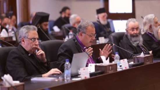  رئيس الطائفة الإنجيلية في نهاية الجمعية العمومية لمجلس كنائس الشرق الأوسط 