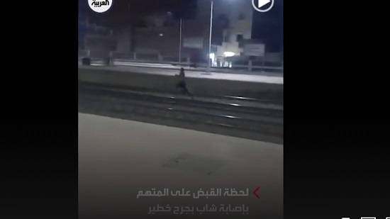مطاردة بمحطة قطار لمصري حاول ذبح آخر وهرب