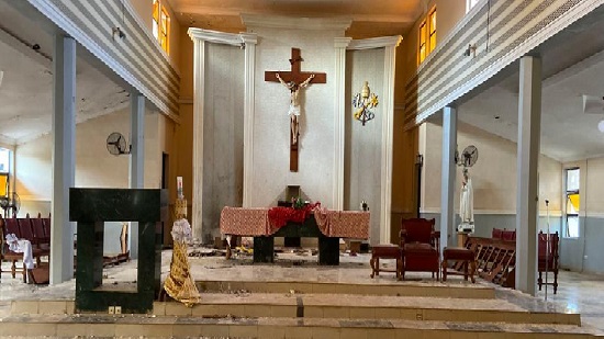 نيجيريا تعيش مأساة الارهاب بعد هجوم على كنيسة اسفر عن استشهاد اكثر من 50 مسيحى وادانات دولية