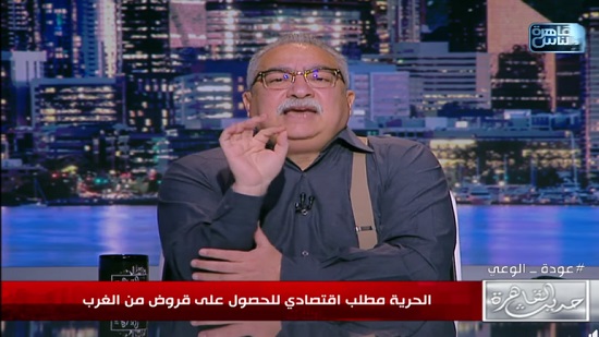 الاعلامي والكاتب الصحفي إبراهيم عيسى